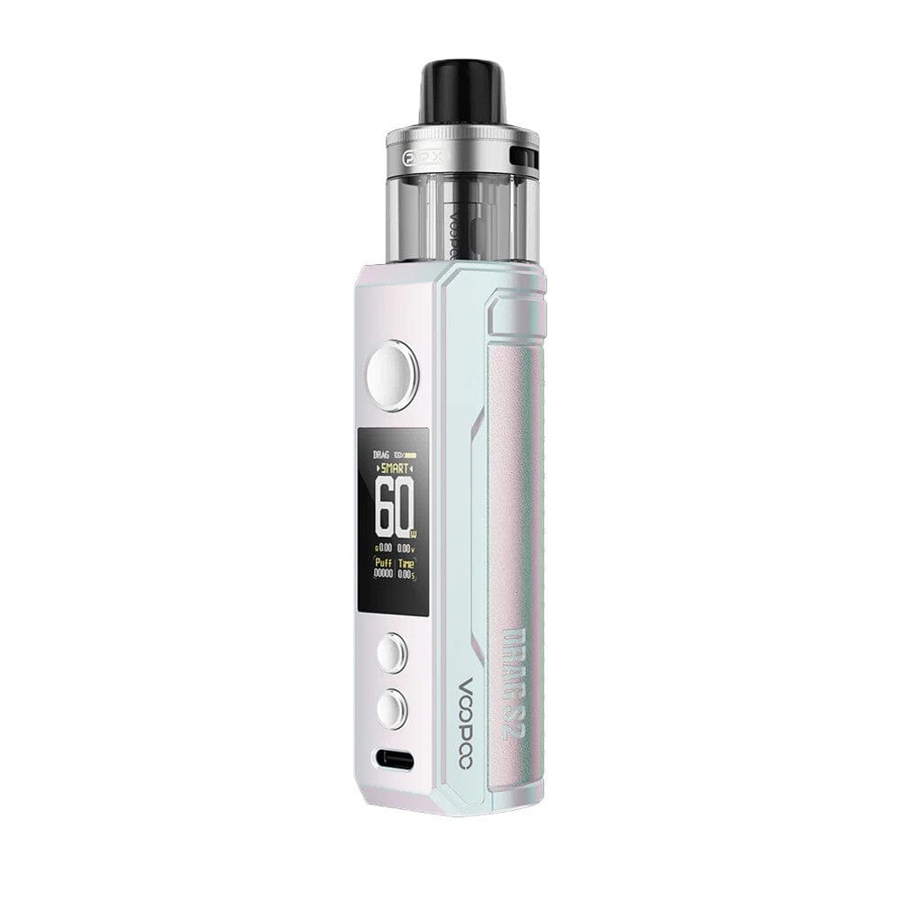 Drag S2 Kit Internal Battery HIGH POWERED DEVICE VOOPOO Pearl White