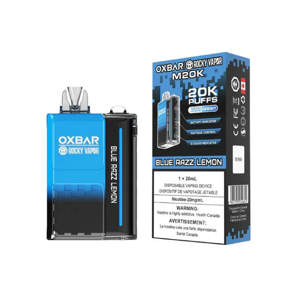 Blue Razz Lemon - Oxbar 20k Disposable Oxbar 20mg - 2%