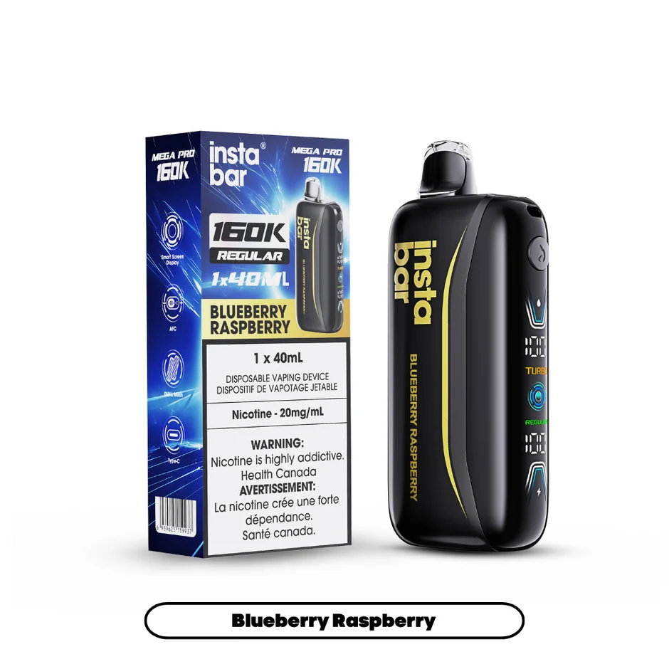 Blueberry Raspberry - Insta Bar Mega 160k