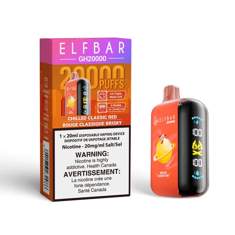 Chilled Classic Red - Elf Bar 20k Disposable Elf Bar 20k 20mg - 2%