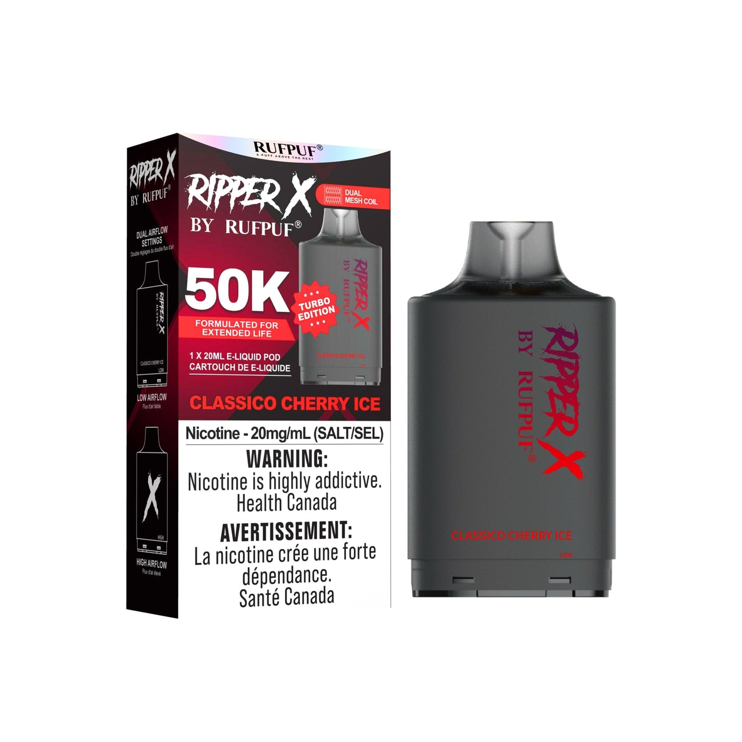 Classico Cherry Ice - Ripper X 50k Disposable Ripper X 50k