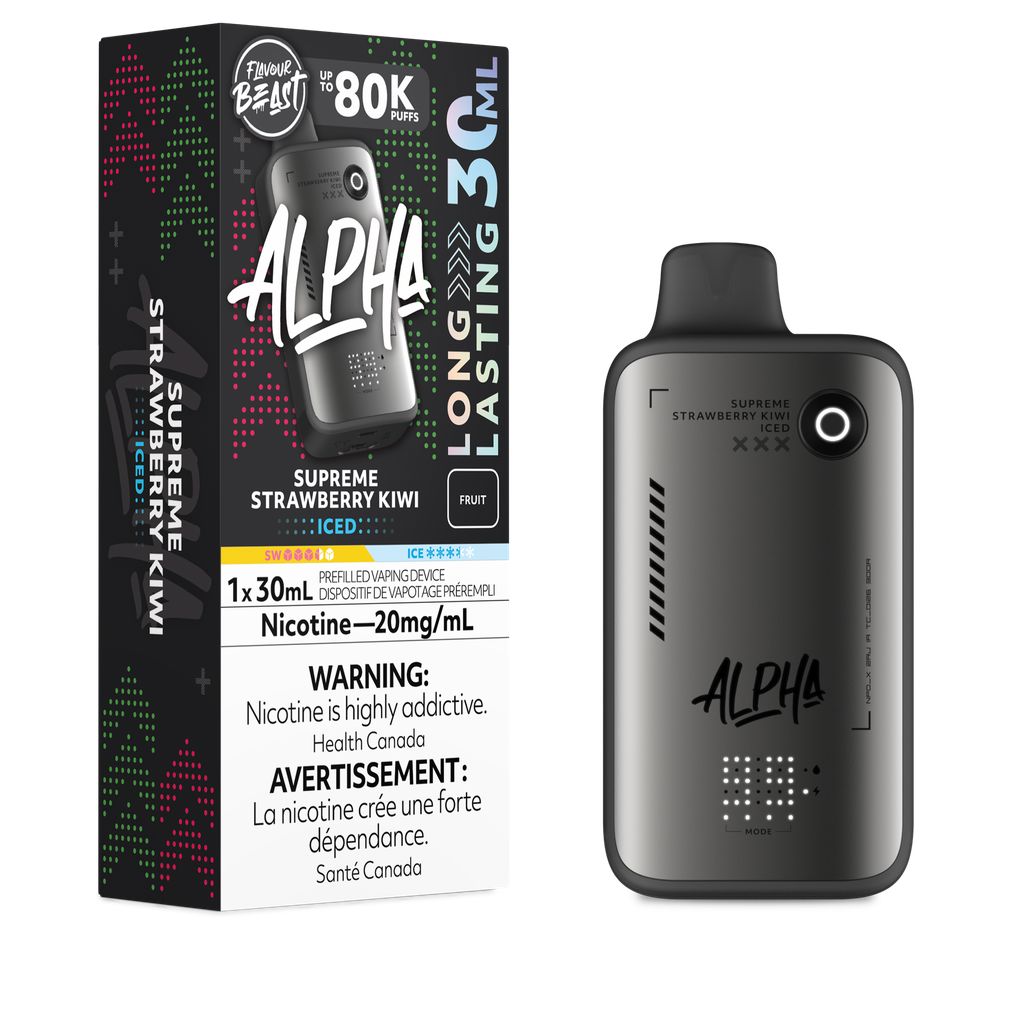 Alpha - Supreme Strawberry Kiwi Disposable Flavour Beast Alpha