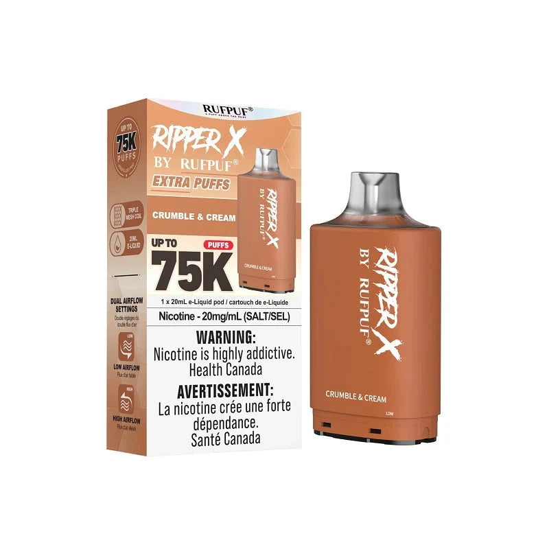 Crumble & Cream - Ripper X 75K Disposable Ripper X 75K