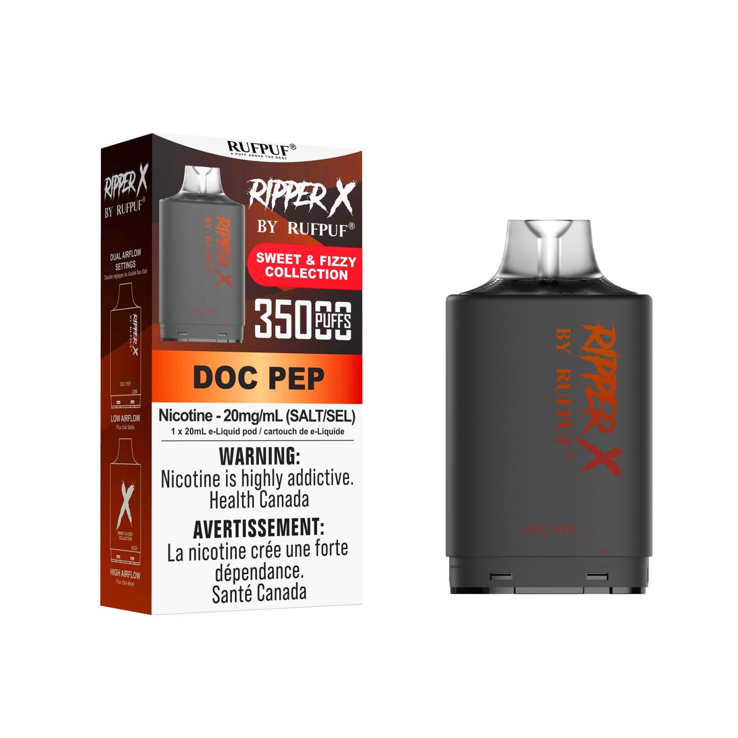 Doc Pep - Ripper X 35k Disposable Ripper X 35k 20mg - 2%