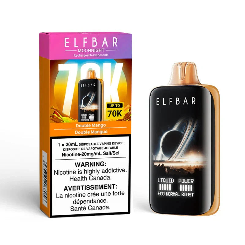 Elfbar 70k Double Mango Cold Turkey Juice inc