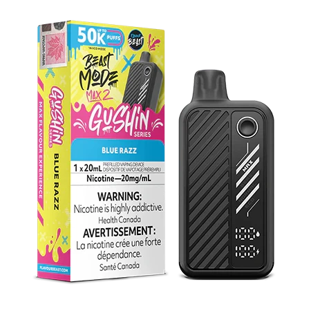 Beast Mode Max 2 Blue Razz Disposable Beast Mode Max 2
