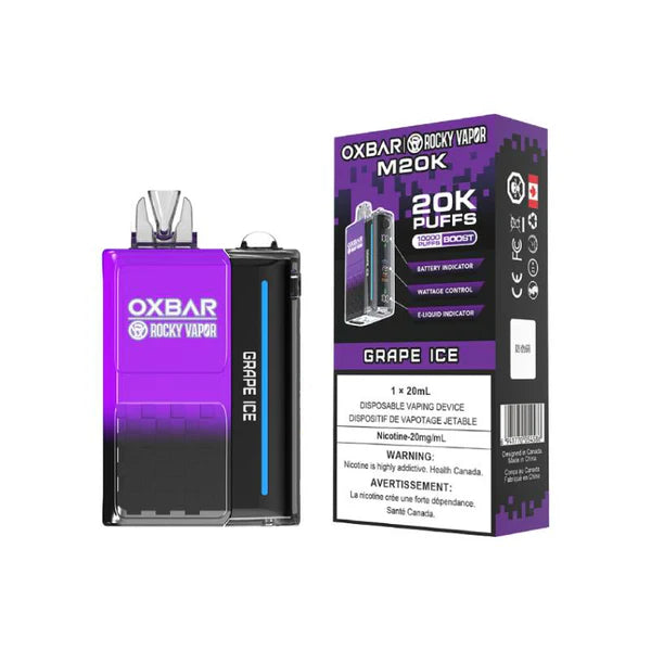 Grape Ice - Oxbar 20k Disposable Oxbar 20mg - 2%