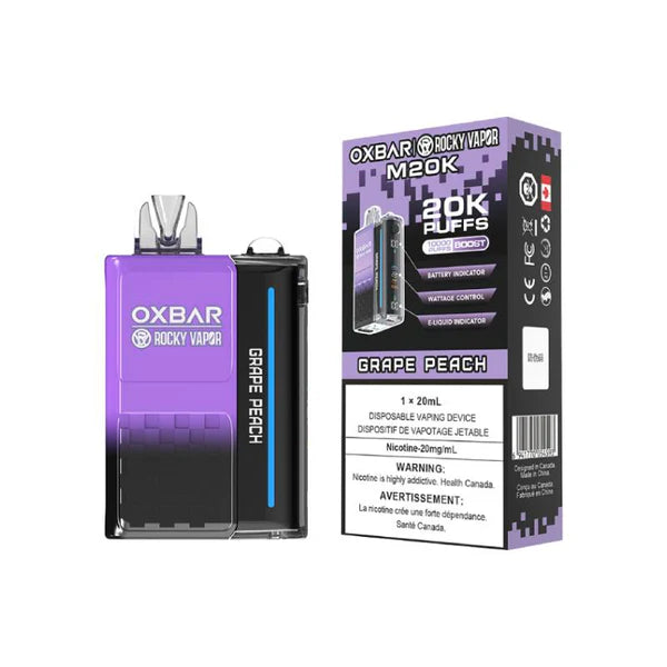 Grape Peach - Oxbar 20k Disposable Oxbar 20mg - 2%
