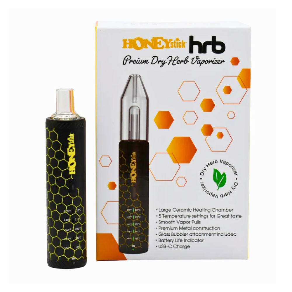 HoneyStick Premium Dry Herb Vaporizer Accessories Cold Turkey Juice inc