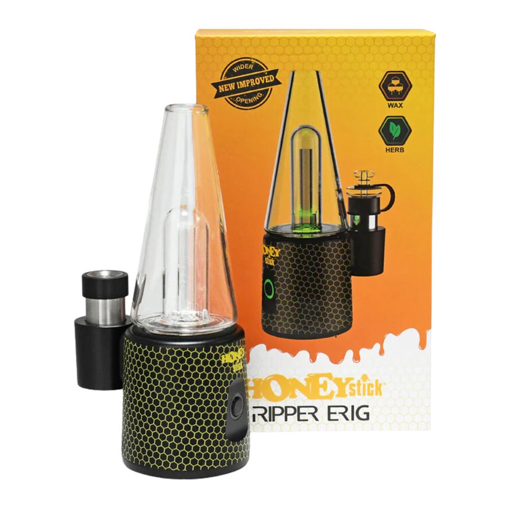 HoneyStick Ripper E-Rig for Dabs & Herbs Cold Turkey Juice inc