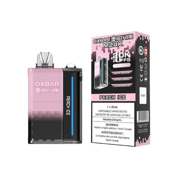 Peach Ice - Oxbar 20k Disposable Oxbar 20mg - 2%