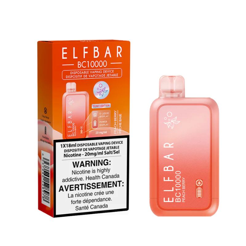 Peach Berry - Elf Bar BC10000 Disposable Elf Bar 20mg - 2%
