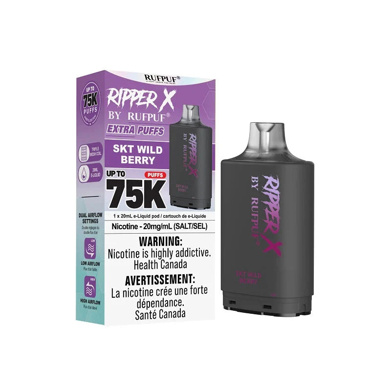 SKT Wild Berry - Ripper X 75K Disposable Ripper X 75K