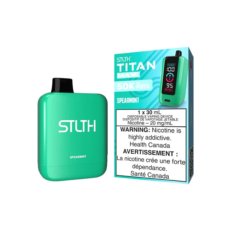 Stlth Titan Max Spearmint 50K Disposable STLTH