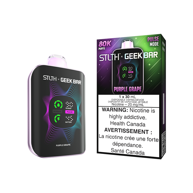 Purple Grape - Stlth X Geek Bar 80k