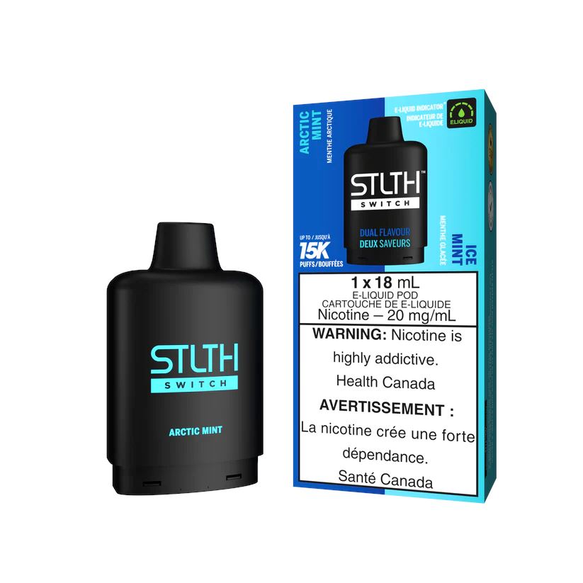 Arctic Mint/Ice Mint - STLTH Switch 15k Disposable STLTH SWITCH 20mg - 2%
