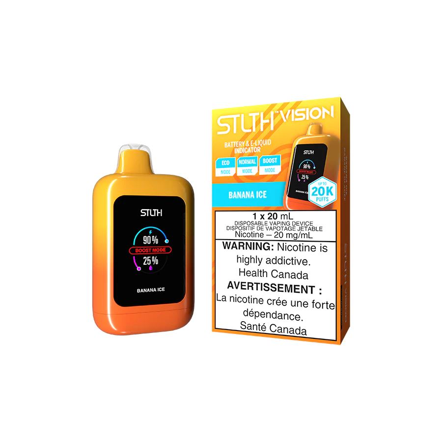 Banana Ice - Stlth Vision 20k Disposable Stlth Disposables 20mg - 2%