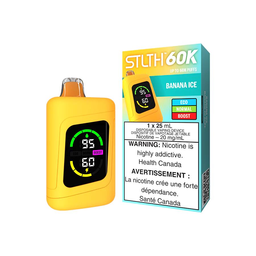 Banana Ice - STLTH 60k Disposable Stlth 60k 20mg - 2%
