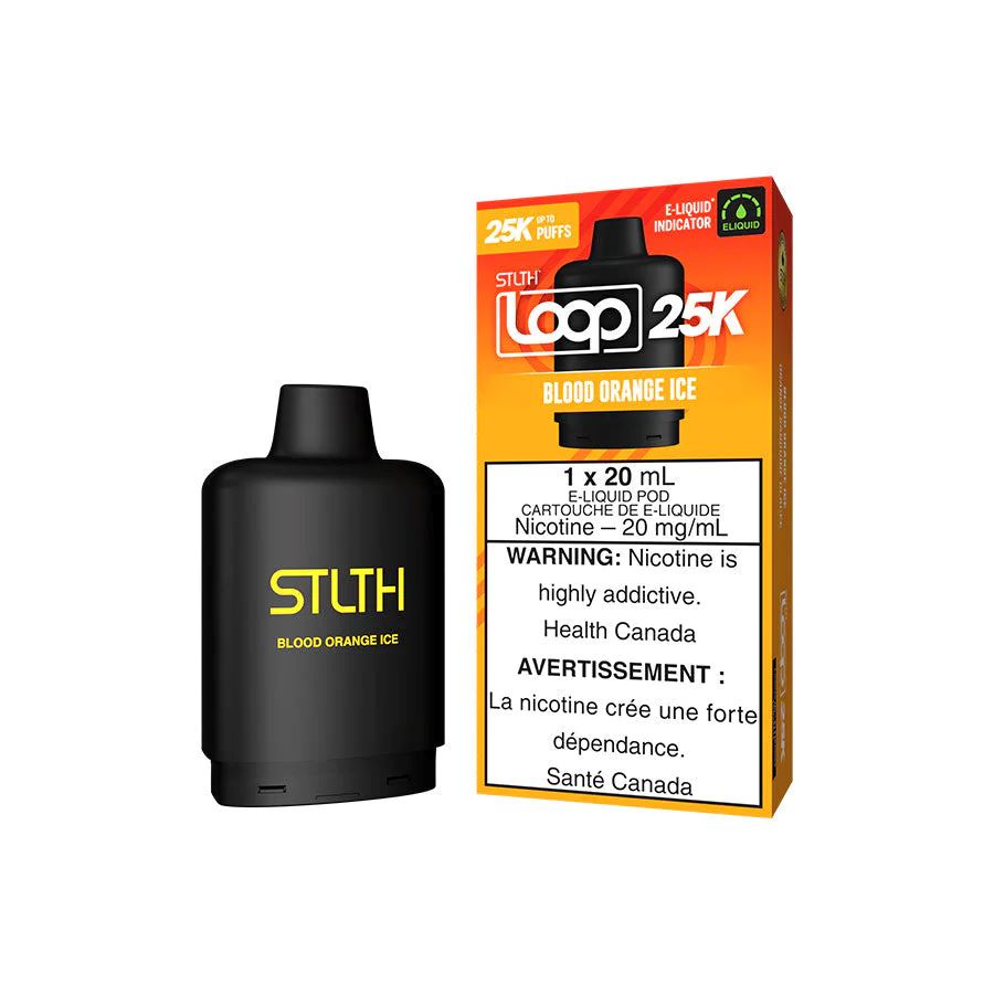 Blood Orange Ice - STLTH Loop 25k Disposable STLTH LOOP 20mg - 2%