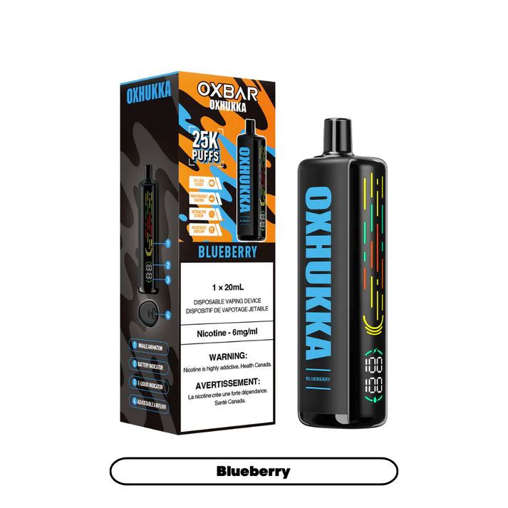 Blueberry - Oxhukka Disposable Oxhukka 20mg - 2%