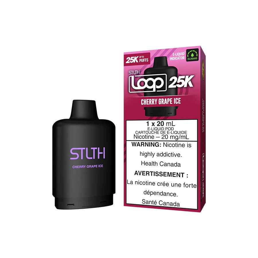 Cherry Grape Ice - STLTH Loop 25k Disposable STLTH LOOP