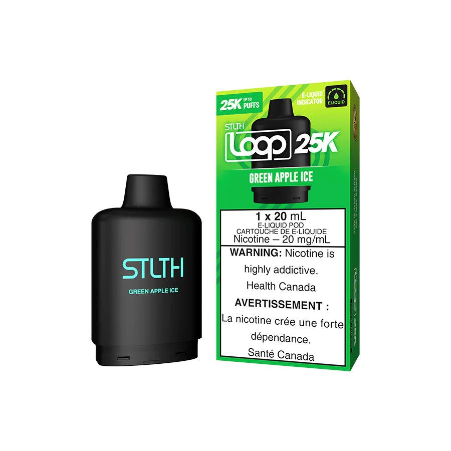 Green Apple Ice - STLTH Loop 25k Disposable STLTH LOOP 20mg - 2%