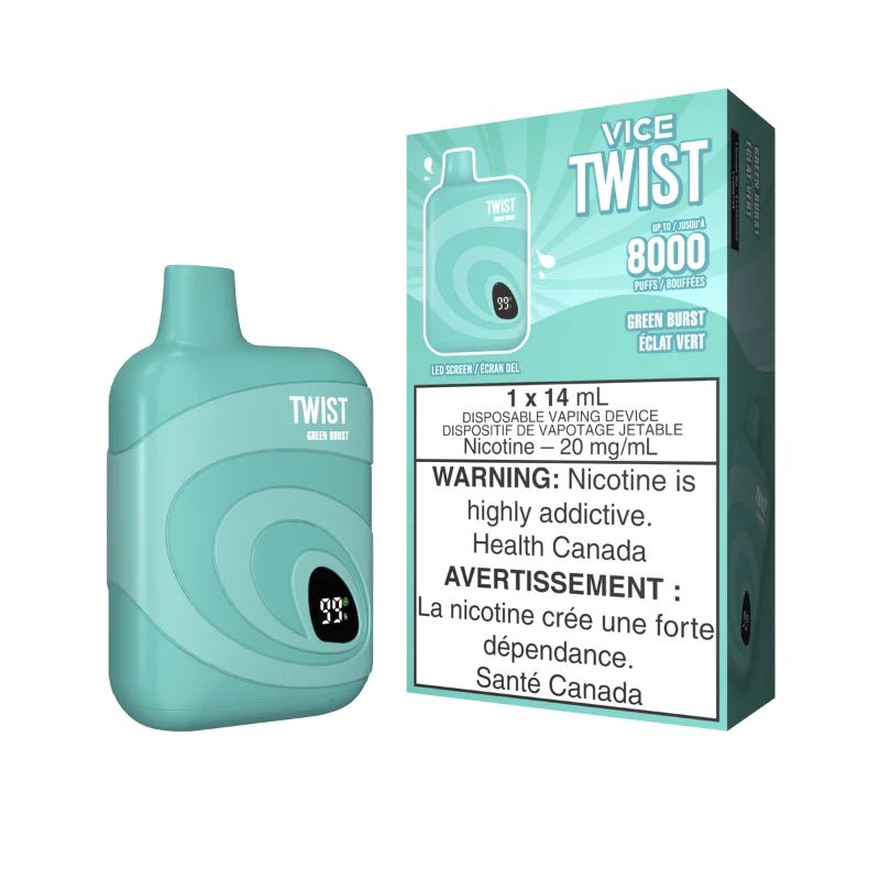 Green Burst Twist Cold Turkey Juice inc