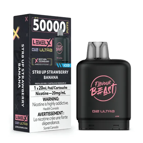 Str8 Up Strawberry Banana - Level X G2 Ultra