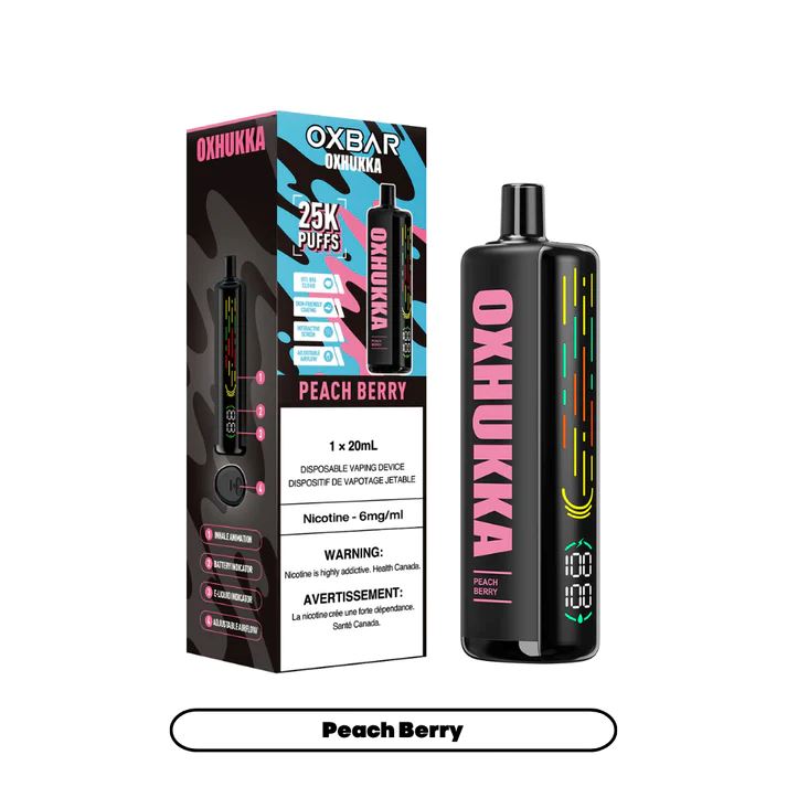 Peach Berry - Oxhukka Disposable Oxhukka 20mg - 2%