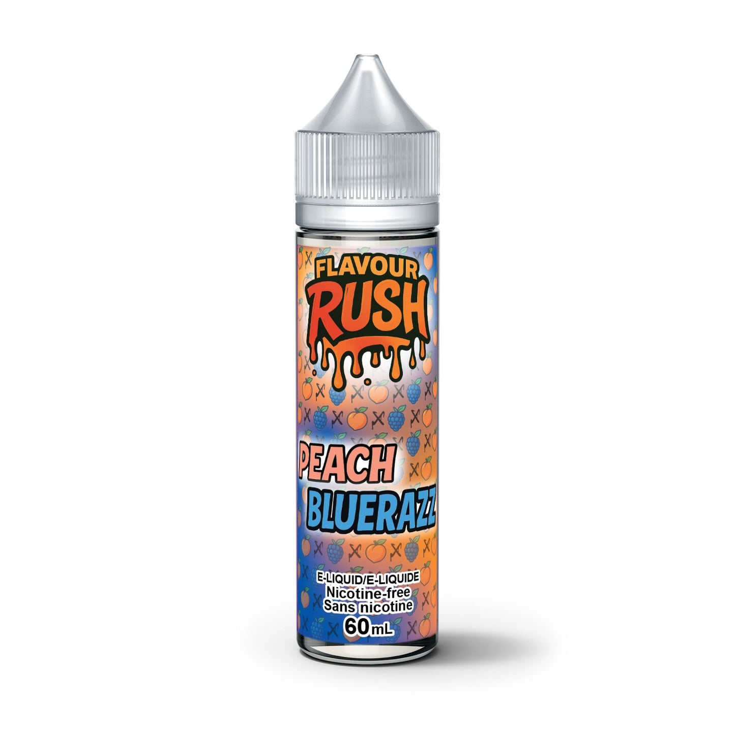 Peach Blue Razz - Flavour Rush (Excise) e-liquid COLD TURKEY JUICE INC