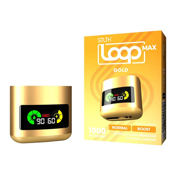 STLTH Loop Max Closed Pod System STLTH LOOP Gold