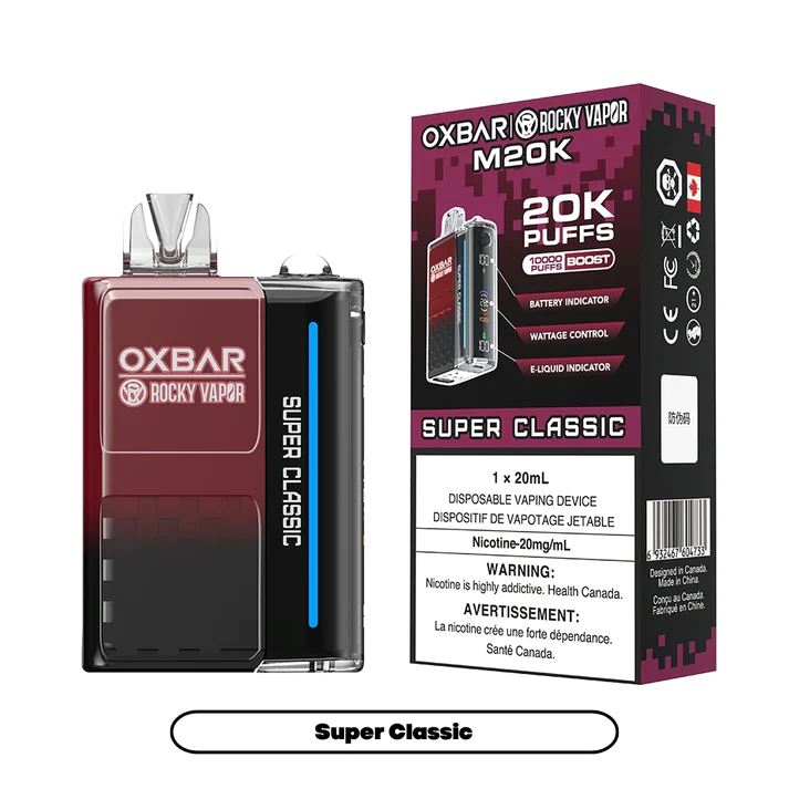 Super Classic - Oxbar 20k Disposable Oxbar 20mg - 2%