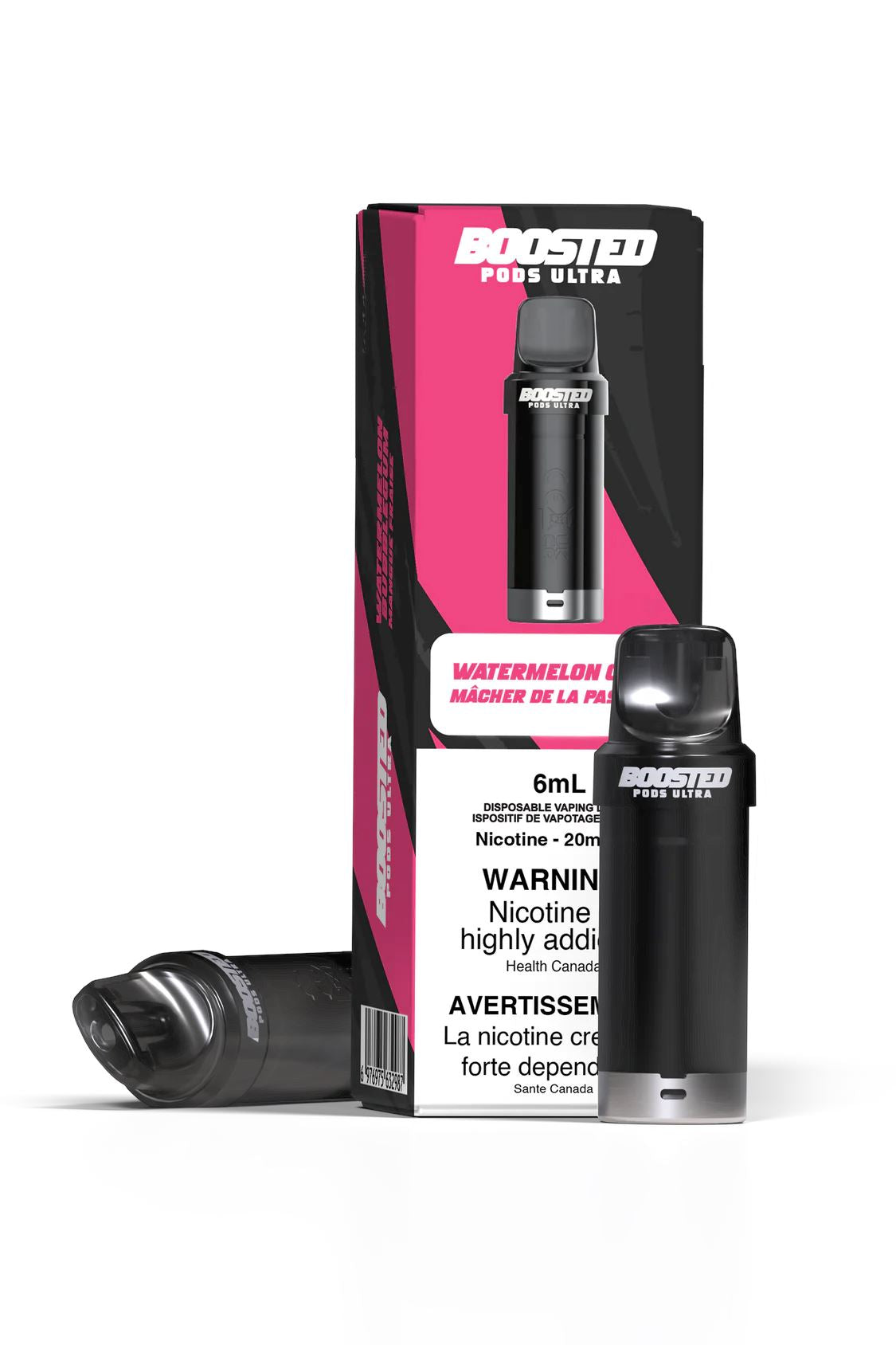 Watermelon Chew - Boosted Pod Ultra CLOSED PODS Boosted Pods Ultra 20mg - 2%