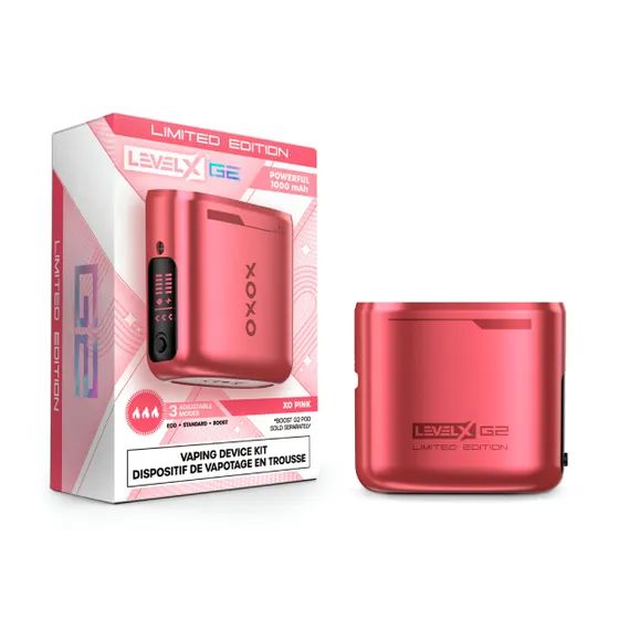 Level X G2 Device Closed Pod System Level X XO Pink
