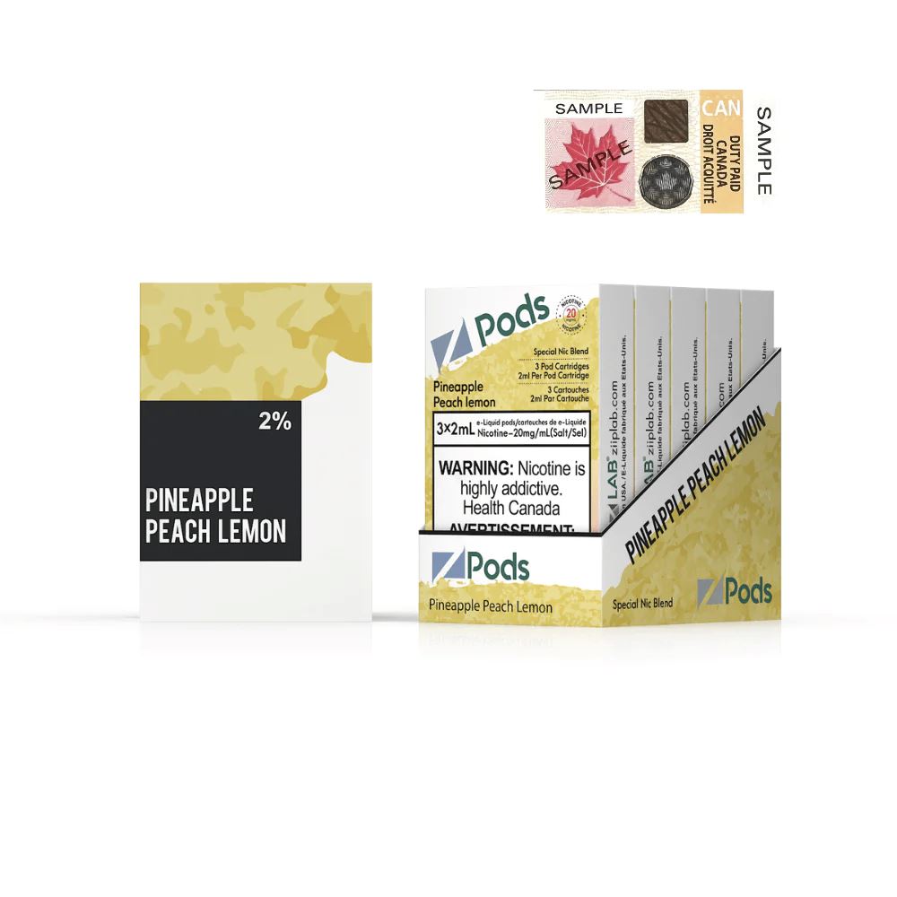 Pineapple Peach Lemon - Z Pods CLOSED PODS Z Labs