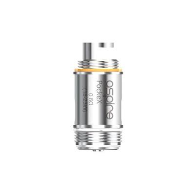 Pocke X Replacement coils (Single coil) - E-Liquid, Vape, e-cigarette, vape pen, salt nic,