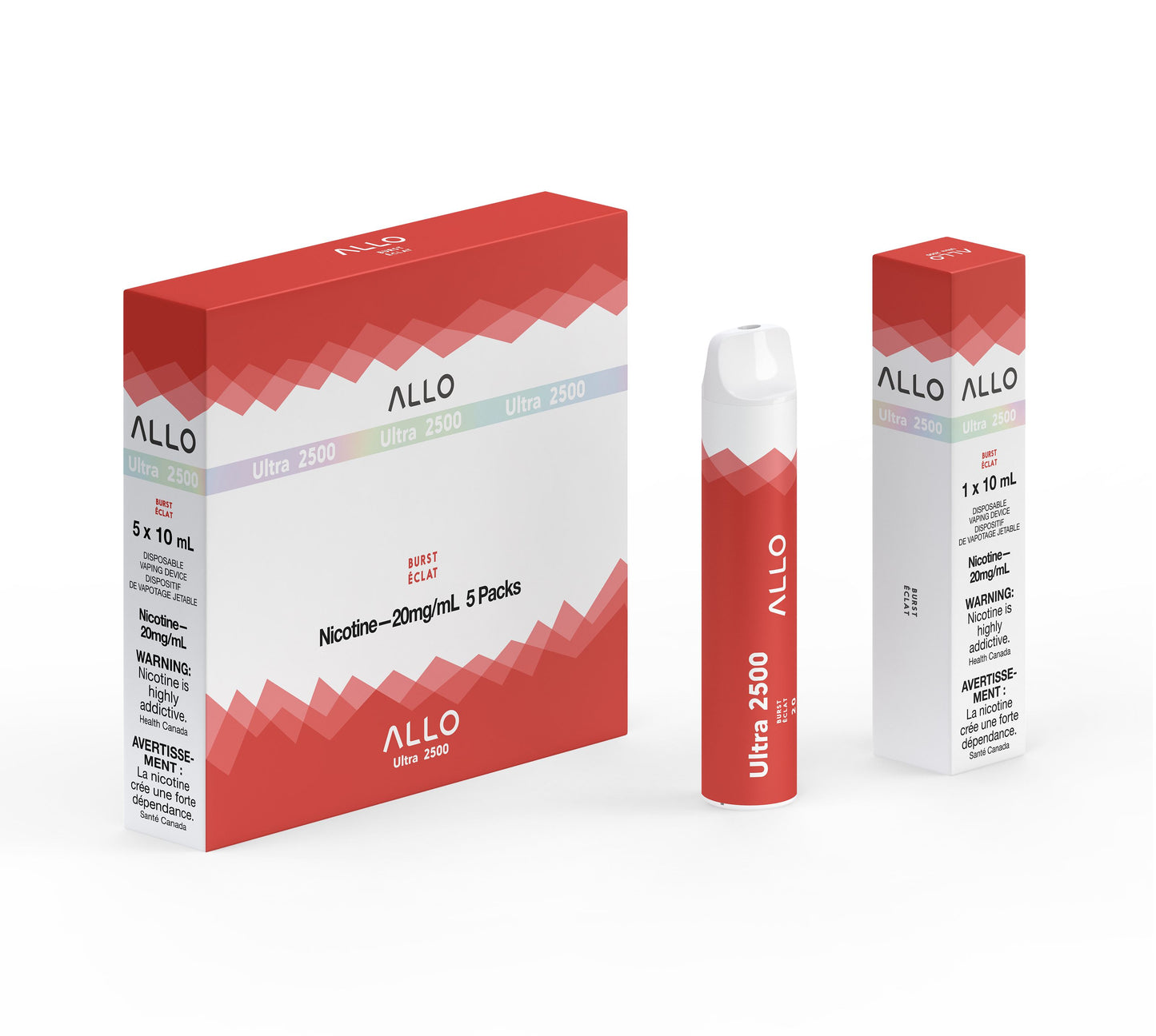 Burst- 2500 Disposable Allo 2500