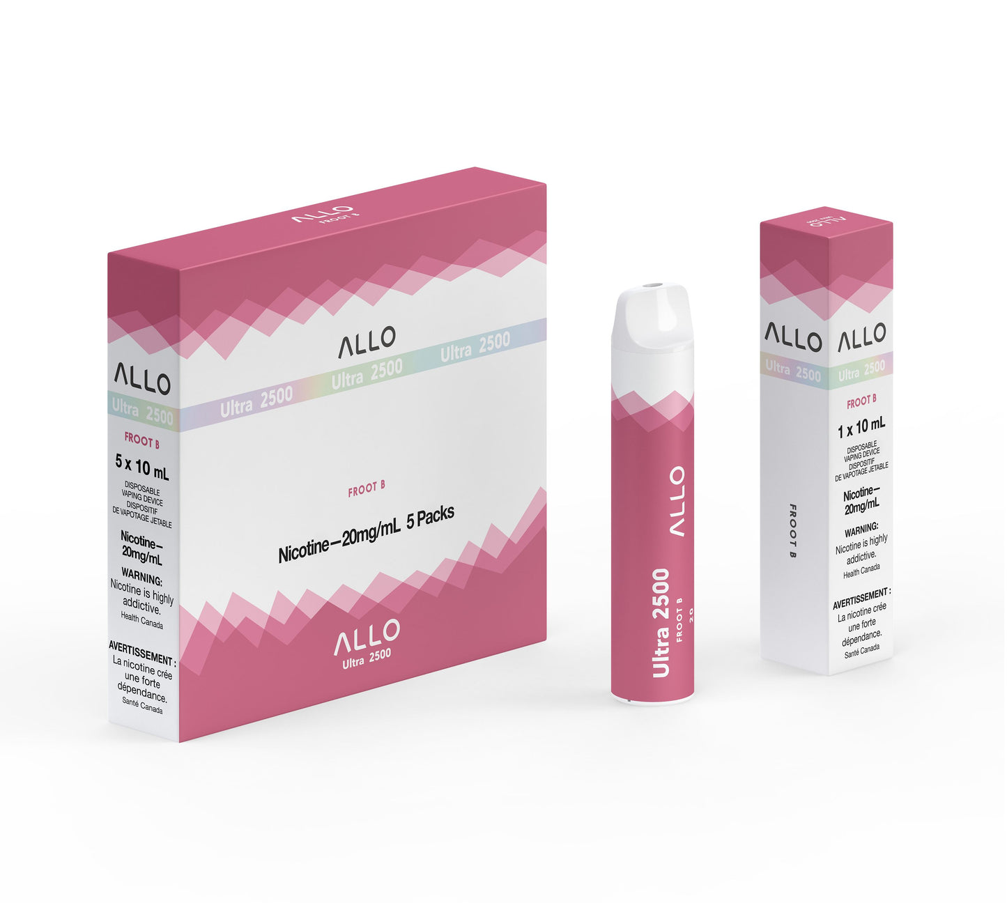 Froot B - 2500 Disposable Allo 2500