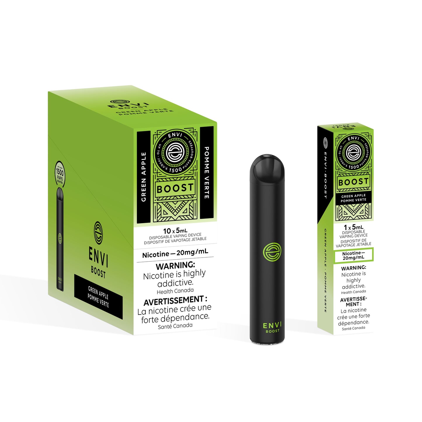 Green Apple - Envi Boost Disposable Envi Boost