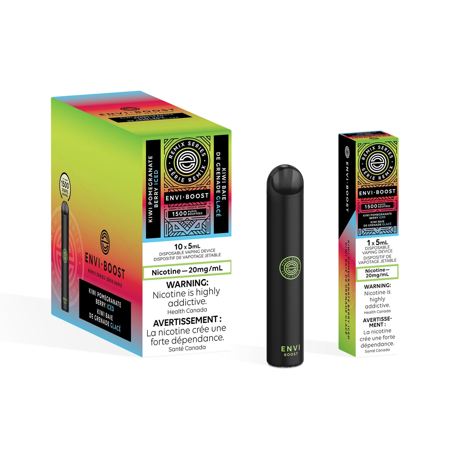 Kiwi Pomegranate Berry - Envi Boost Disposable Envi Boost