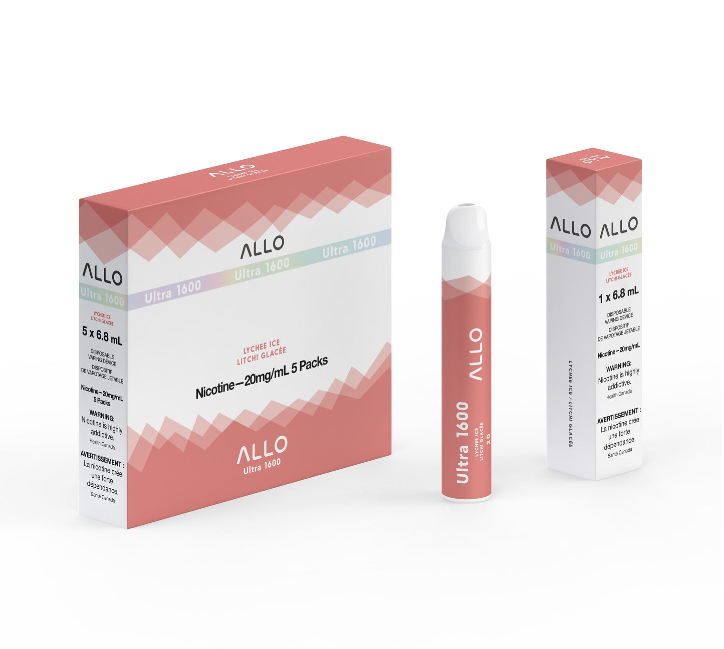 Lychee Ice - 1600 Disposable Allo 1600