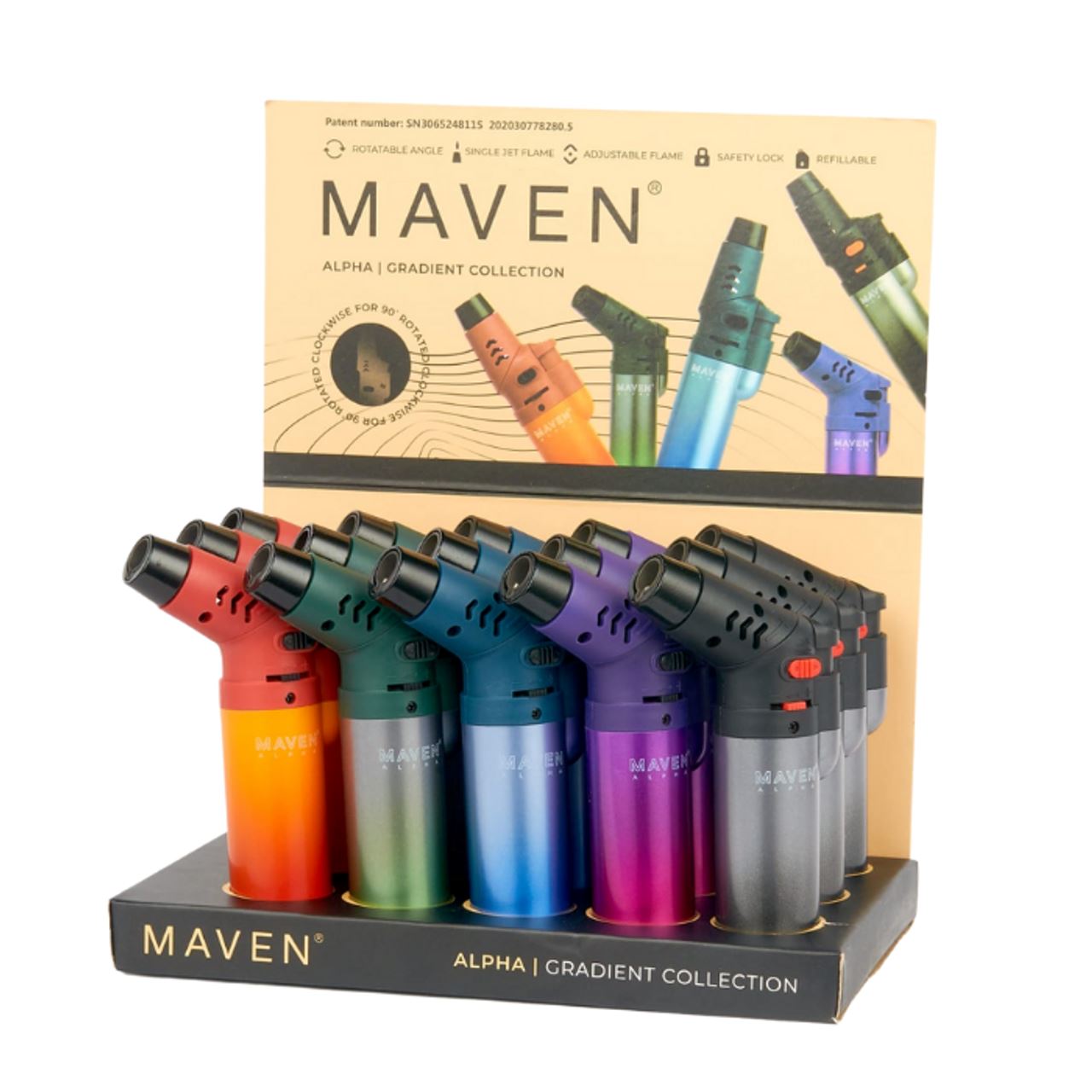 Alpha Gradient Torch Torch Maven Black