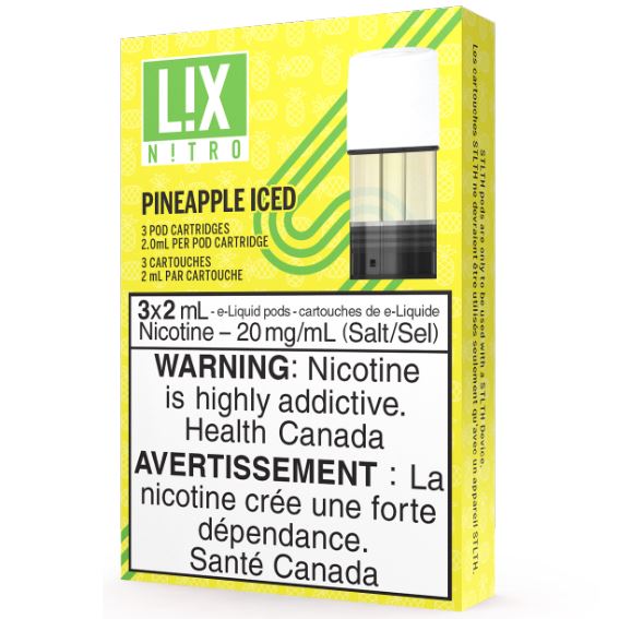 Pineapple Iced by L!X Nitro - STLTH CLOSED PODS STLTH
