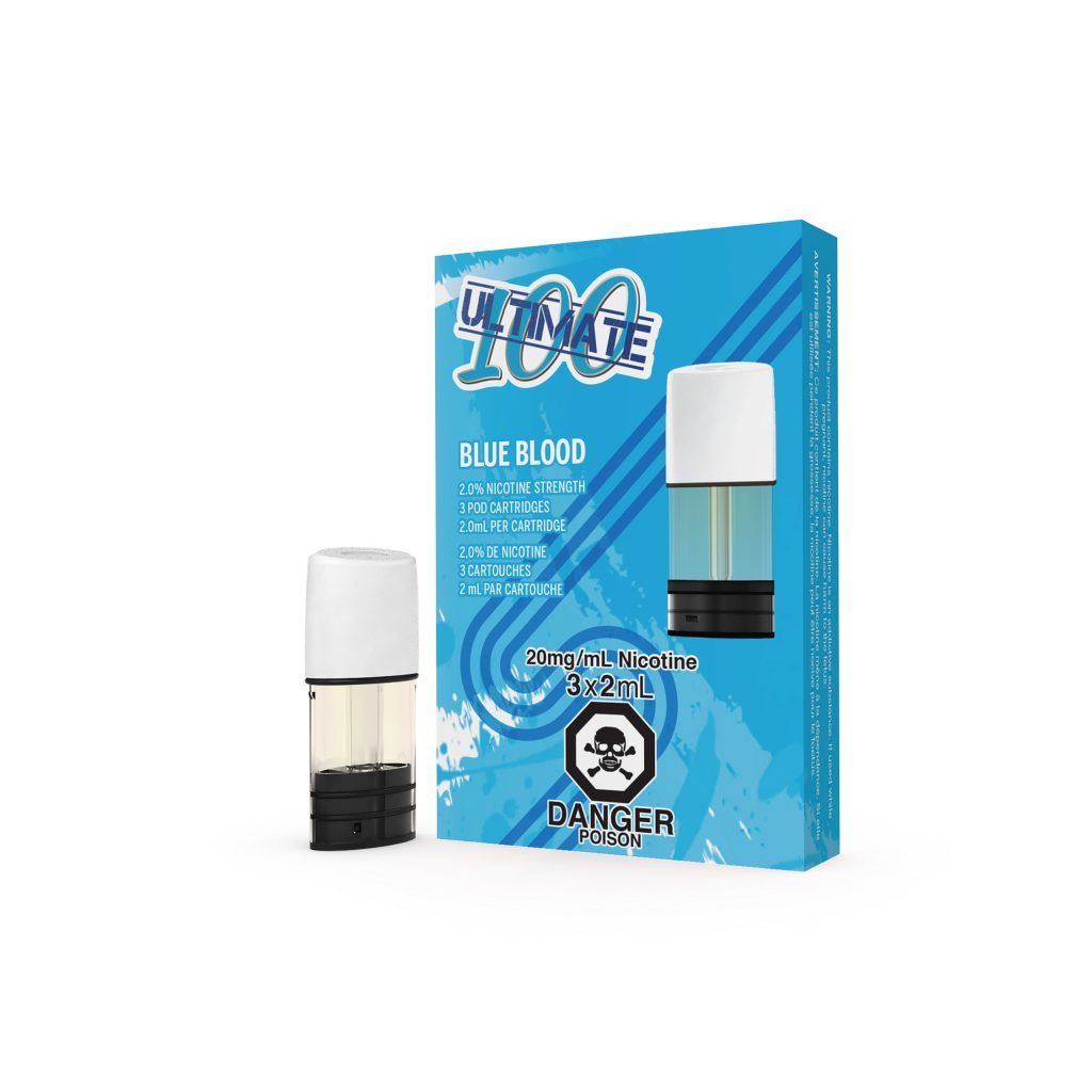 Blue Blood By Ultimate 100 PODS STLTH