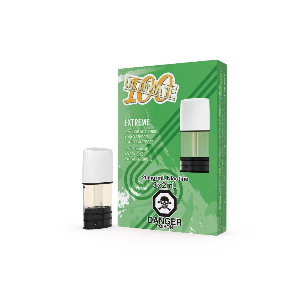 Extreme By Ultimate 100 PODS STLTH