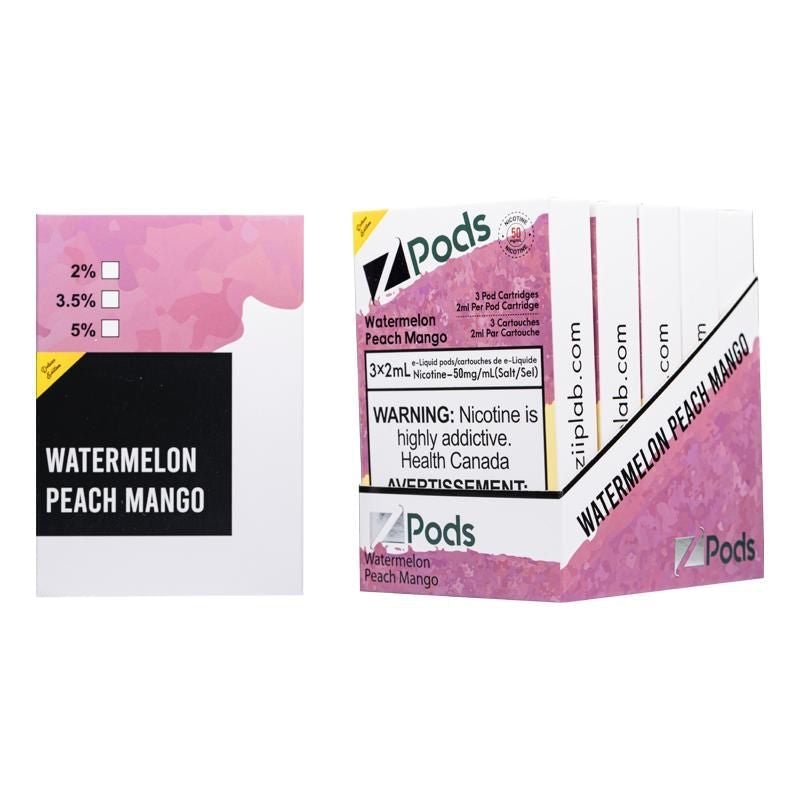 Watermelon Peach Mango - Z Pods CLOSED PODS Z Labs