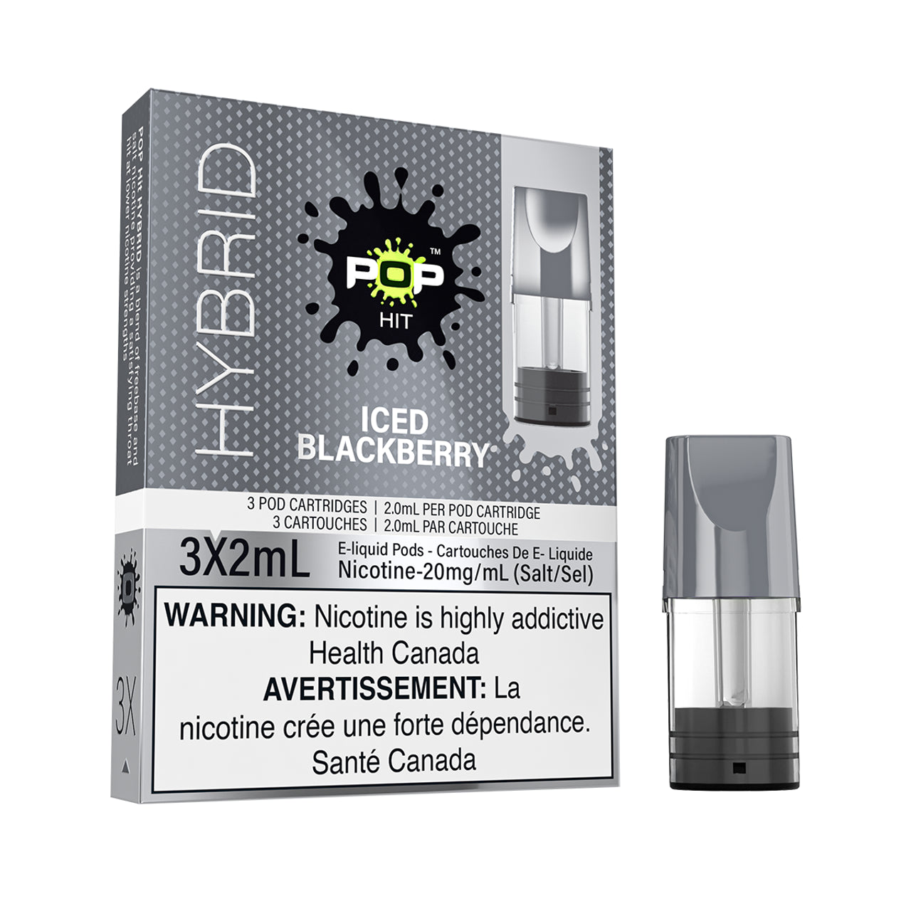 Iced Black Berry - POP CLOSED PODS POP