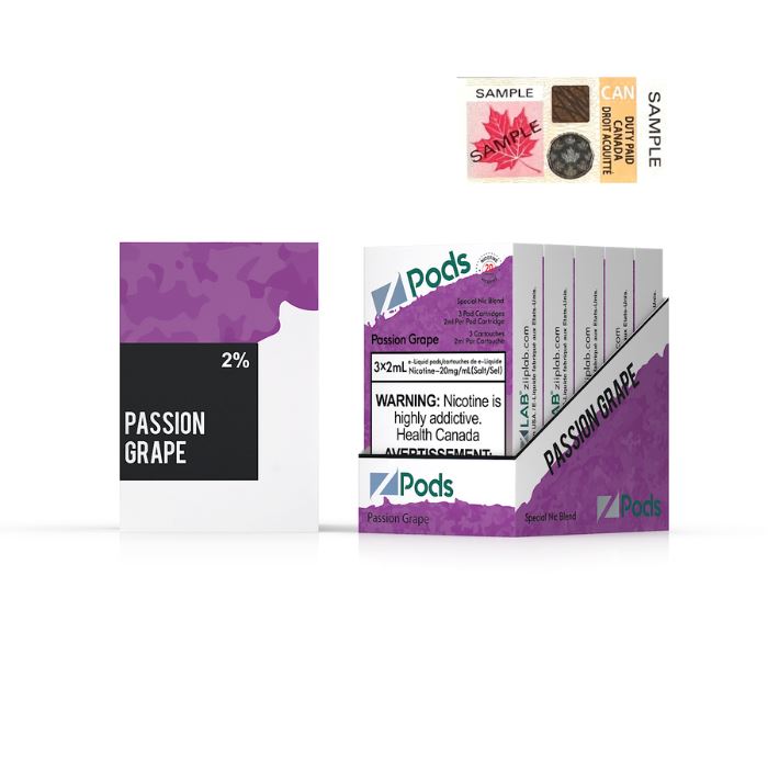Passion Grape - Z Pods CLOSED PODS Z Labs