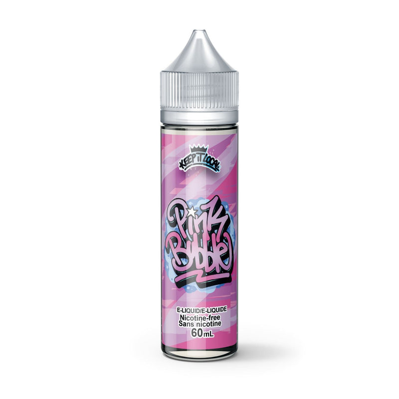 Pink Bubble - Keep It Local e-liquid COLD TURKEY JUICE INC