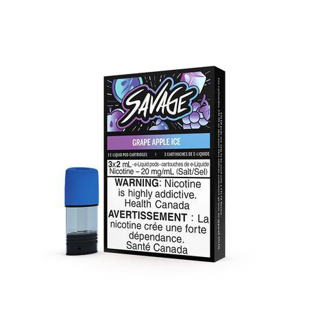 Grape Apple Ice By Savage CLOSED PODS STLTH